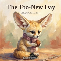 The Too-New Day: A Gentle Story About First Days, New Places, and Big Feelings for Sensitive Children (Saffi the Fennec) B0H8DRPQ5Q Book Cover