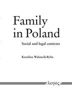 Family in Poland: Social and Legal Contexts 3832553177 Book Cover