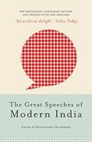 Great Speeches of Modern India 8184001800 Book Cover