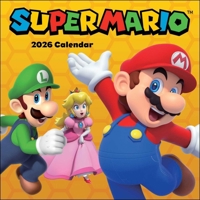 Super Mario 2026 Wall Calendar 141978353X Book Cover