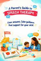 A Parent's Guide to Speech Therapy: Clear Answers. Calm Guidance. Real Support For Your Child. B0H21279MG Book Cover