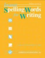 Instant Spelling Words for Writing: Level E Yellow 0891870091 Book Cover