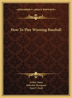 How To Play Winning Baseball 0548388466 Book Cover