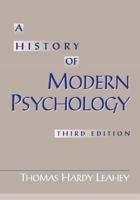 A History of Modern Psychology 0135012716 Book Cover