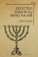 Selected Essays by Ahad Ha 'am 9657287014 Book Cover