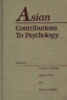 Asian Contributions to Psychology 0275925242 Book Cover