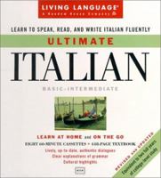 Ultimate Italian: Basic-Intermediate Coursebook (Revised & Updated) (LL(R) Ultimate Basic-Intermed) 0609806815 Book Cover