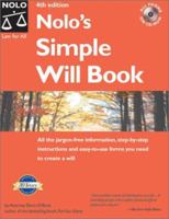 Nolo's Simple Will Book 1413303609 Book Cover