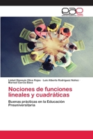 Nociones de funciones lineales y cuadráticas 6202813571 Book Cover