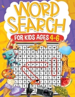 Word Search for Kids Ages 4-6 Volume 2: 100 Fun Puzzles Kids Activity Book Search and Find to Improve Vocabulary and Spelling Skills for Children ... Fantasy & Sports Solutions Included 1068682337 Book Cover