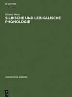 Silbische Und Lexikalische Phonologie 3484302119 Book Cover