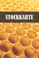 Stockkarte: Einfache Stockkarte mit 120 Seiten tabellarische Aufzeichnungsvorlagen zum Dokumentieren und Nachvollziehen 1098983416 Book Cover
