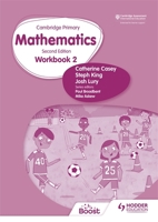 Cambridge Primary Mathematics Workbook 2 Second Edition 1398301175 Book Cover