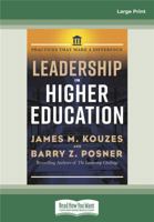 Leadership in Higher Education: Practices That Make A Difference B0GGD9BLPV Book Cover