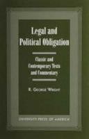 Legal and Political Obligation 0819185965 Book Cover