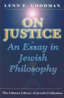 On Justice 0300049439 Book Cover