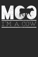 Notebook: Cow Costume Halloween Ruled 6x9 120 Pages 1688374817 Book Cover