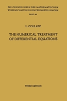 The Numerical Treatment of Differential Equations 3662229862 Book Cover