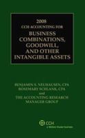 CCH Accounting for Business Combinations, Goodwill, and Other Intangible Assets (2008) 0808091131 Book Cover
