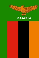 Zambia: Country Flag A5 Notebook to write in with 120 pages 1675942749 Book Cover
