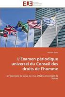 L Examen Pa(c)Riodique Universel Du Conseil Des Droits de L Homme 3841793312 Book Cover