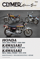 Vintage Japanese Street Bikes (Clymer Collection Series) 0892875887 Book Cover