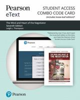 Pearson Etext for the Mind and Heart of the Negotiator -- Combo Access Card 0135641608 Book Cover