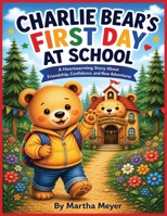 Charlie Bear's First Day At School: A Heartwarming Story about Friendship, Confidence, and New Adventures | Martha Meyer | 8.5 x 11 inches | 38 Pages | Easy to Read | Ages 3-7 Years Old B0H74VSD85 Book Cover