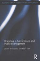 Branding in Governance and Public Management 0415817919 Book Cover