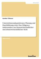 Unternehmensakquisitionen 3867461929 Book Cover