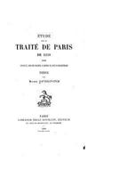 Etude Sur Le Traite de Paris de 1259 Entre Louis IX, Roi de France, and Henri III, Roi d'Angleterre 1534732225 Book Cover