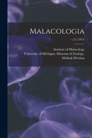 Malacologia; v.12 1014903203 Book Cover