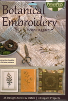 Botanical Embroidery: 25 Designs to Mix & Match; 4 Elegant Projects 1617459437 Book Cover