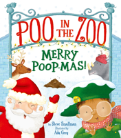 Poo in the Zoo: Merry Poop-Mas! 1664300317 Book Cover