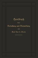 Handbuch Der Verfassung Und Verwaltung in Preussen Und Dem Deutschen Reich 3662406934 Book Cover