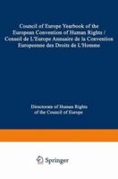 Yearbook of the European Convention on Human Rights/Annuaire de La Convention Europeenne Des Droits de L'Homme, Volume 18 9401539286 Book Cover