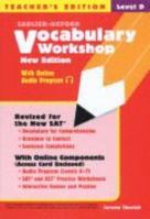 Sadlier-Oxford Vocabulary Workshop (New Edition): Level D [Teacher's Edition] 0821571192 Book Cover