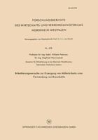 Brikettierungsversuche Zur Erzeugung Von Mollerbriketts Unter Verwendung Von Braunkohle 3663035670 Book Cover