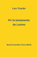 Pri la testamento de Lenino (150) (Mas-Libro) 2369600527 Book Cover