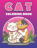 cat coloring book: Great Gift for Boys and Girls and adults .Animal Coloring Cat Books For Who Loved Cats And coloring B08VWY9XCW Book Cover