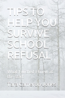 TIPS TO HELP YOU SURVIVE SCHOOL REFUSAL: What I wished I knew at the start B08BVY1516 Book Cover