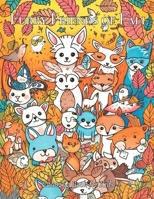 Furry Friends of Fall: Coloring Book for Kids B0C2RVLR3V Book Cover