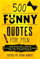 500 Funny Quotes for Men 1955416001 Book Cover