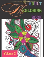 The Adult Coloring Book: Volume 2 B0975GWV7L Book Cover