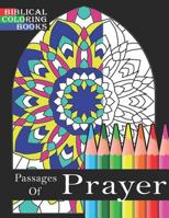 Passages of Prayer: A Christian Bible Study Coloring Book 1090642458 Book Cover