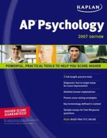 Kaplan AP Psychology 2007 Edition (Kaplan AP Psychology) 1419550845 Book Cover