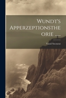 Wundt's Apperzeptionstheorie ...... 1022396692 Book Cover