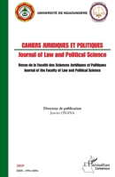 Cahiers juridiques et politiques 2019: Journal of Law and Political Science (Harmattan Cameroun) (French Edition) 2343200750 Book Cover