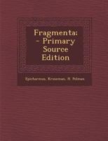 Fragmenta; 1287675182 Book Cover