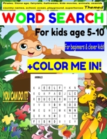 Themed Word Search for kids age 5-10 1739983629 Book Cover